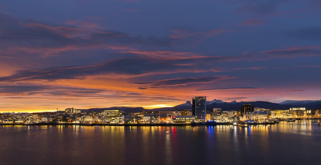 Bodø's skyline