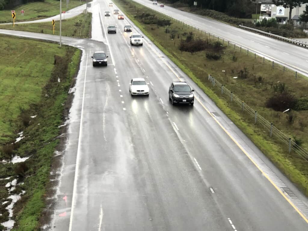 Vehicles have a short distance to merge onto Highway 16 from Wollochet's loop on-ramps.