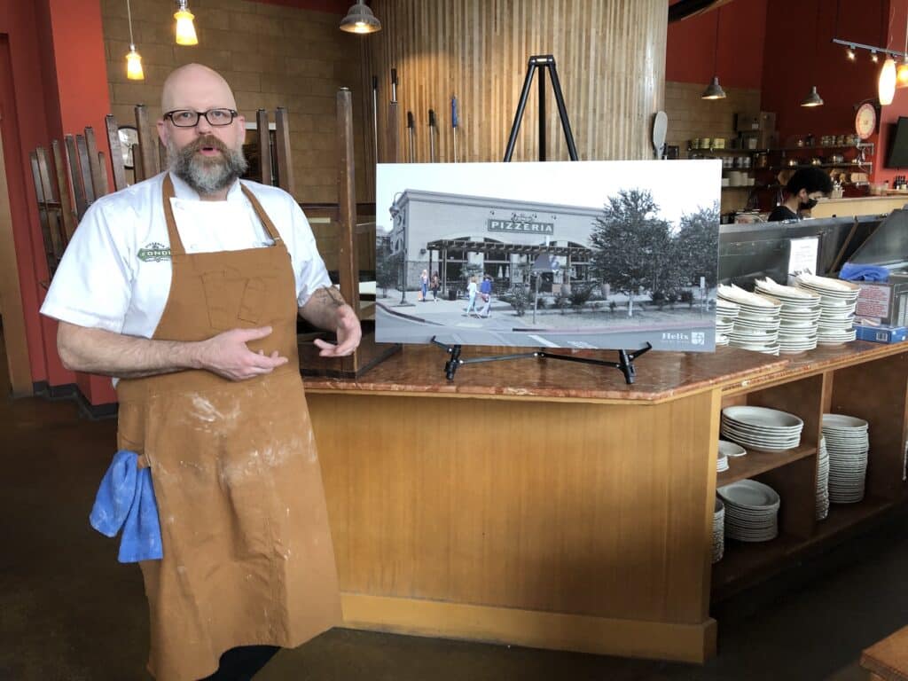 Fondi Pizzeria co-owner Chris Olsen