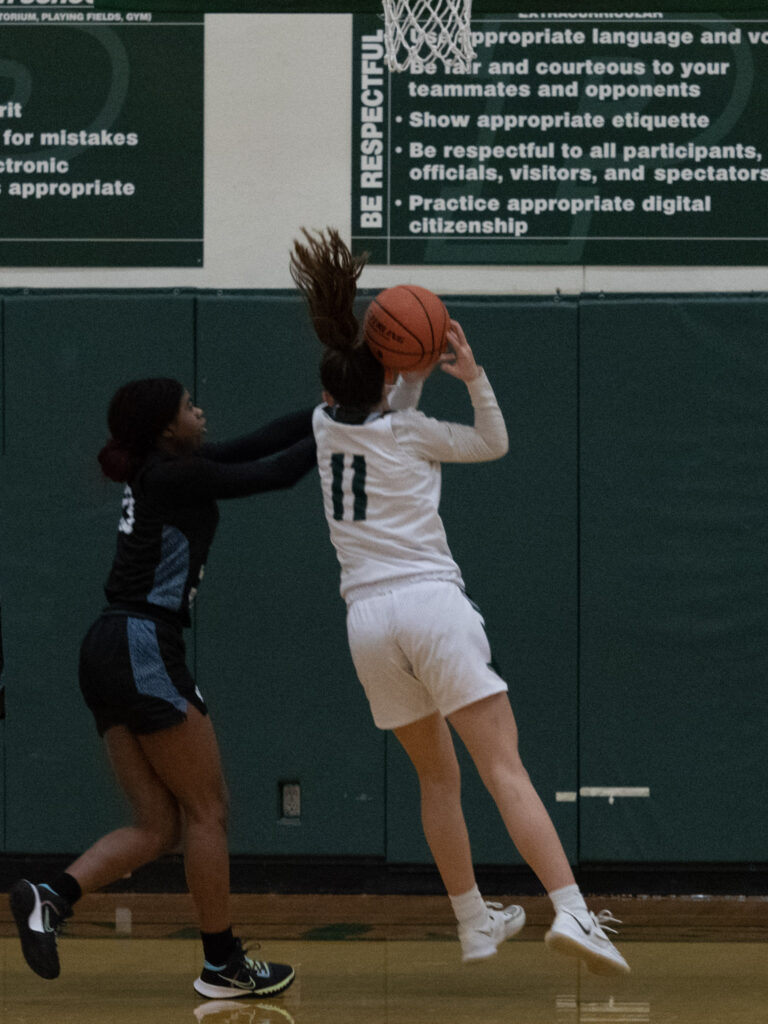 Tia Berry was the Tides' most athletic defender and usually guarded the opposing teams best player.