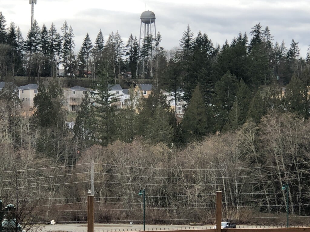 North Creek housing development from Gig Harbor Sportsman's club.