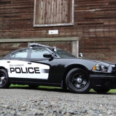 A Gig Harbor Police Department cruiser