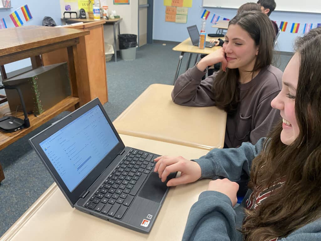 Most subjects in school involve use of online tools or research. Peninsula School District's effortw to educate students about "digital citizenship" are a key component.