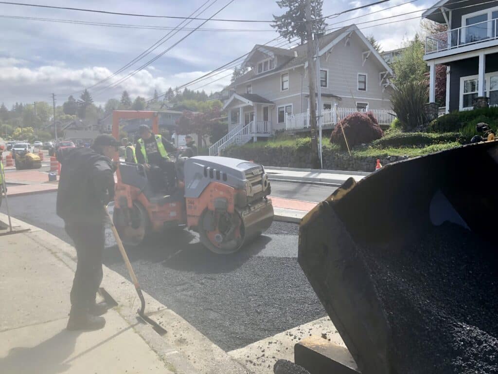 harborview drive paving