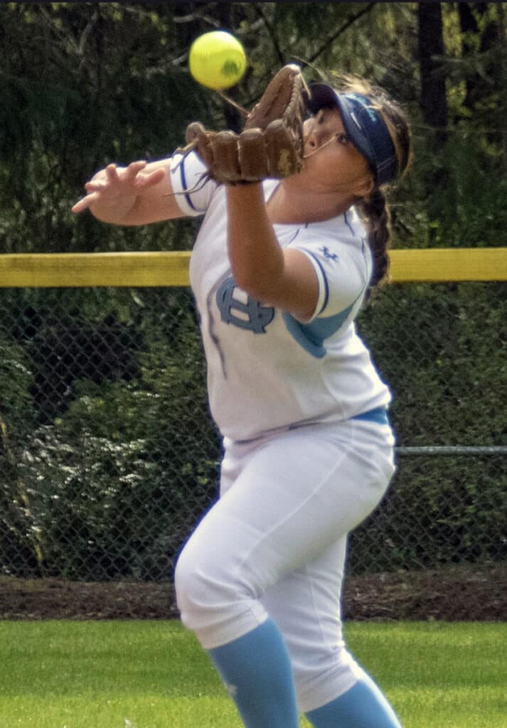 Gig Harbor's Audrey Allen had 50 RBI and won South Sound Conference MVP honors.