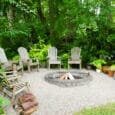 The burn ban doesn't affect fires in fire pits.