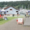 Opening day of the 2022 Gig Harbor Waterfront Farmer's Market.