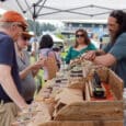 Opening day of the 2022 Gig Harbor Waterfront Farmer's Market.