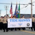 A scene from the 2022 Maritime Gig Festival Grande Parade.