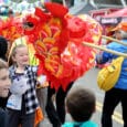 A scene from the 2022 Maritime Gig Festival Grande Parade.