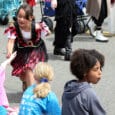 A scene from the 2022 Maritime Gig Festival Grande Parade.