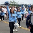 A scene from the 2022 Maritime Gig Festival Grande Parade.