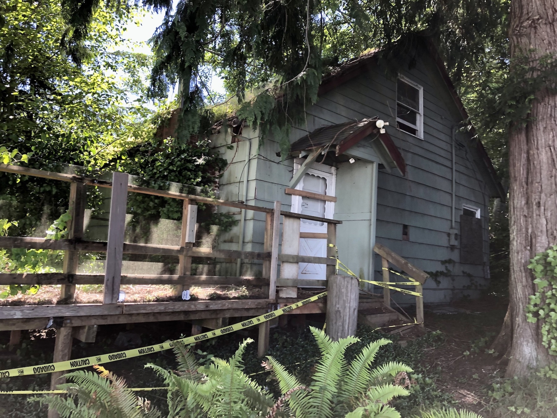 An old house at the sandspit park