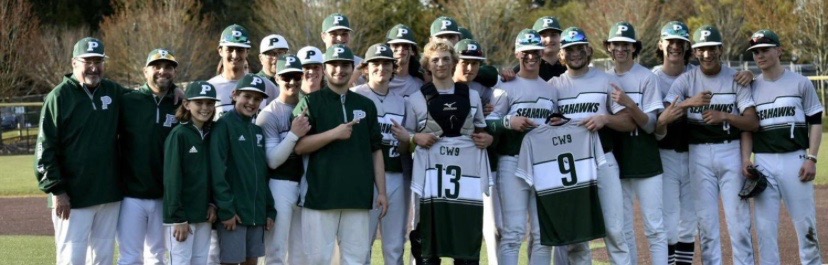 The Seahawk baseball team was the SSC champ and got to the state tournament for fallen brothers Caleb Wanaka and Jake Moore.
