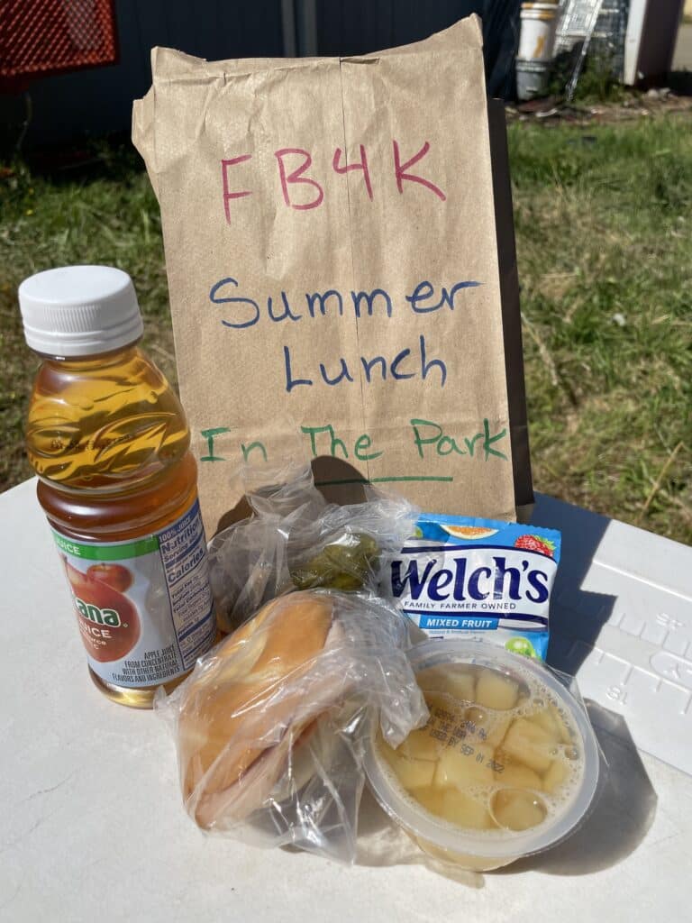 Food Backpacks 4 Kids serves free Lunch in the Park for students during the summer to help fill the gap for students who rely on meals provided by schools. There are four meal site locations, two in Gig Harbor, two on Key Peninsula. The summer meal program runs July 11 through Aug. 31.