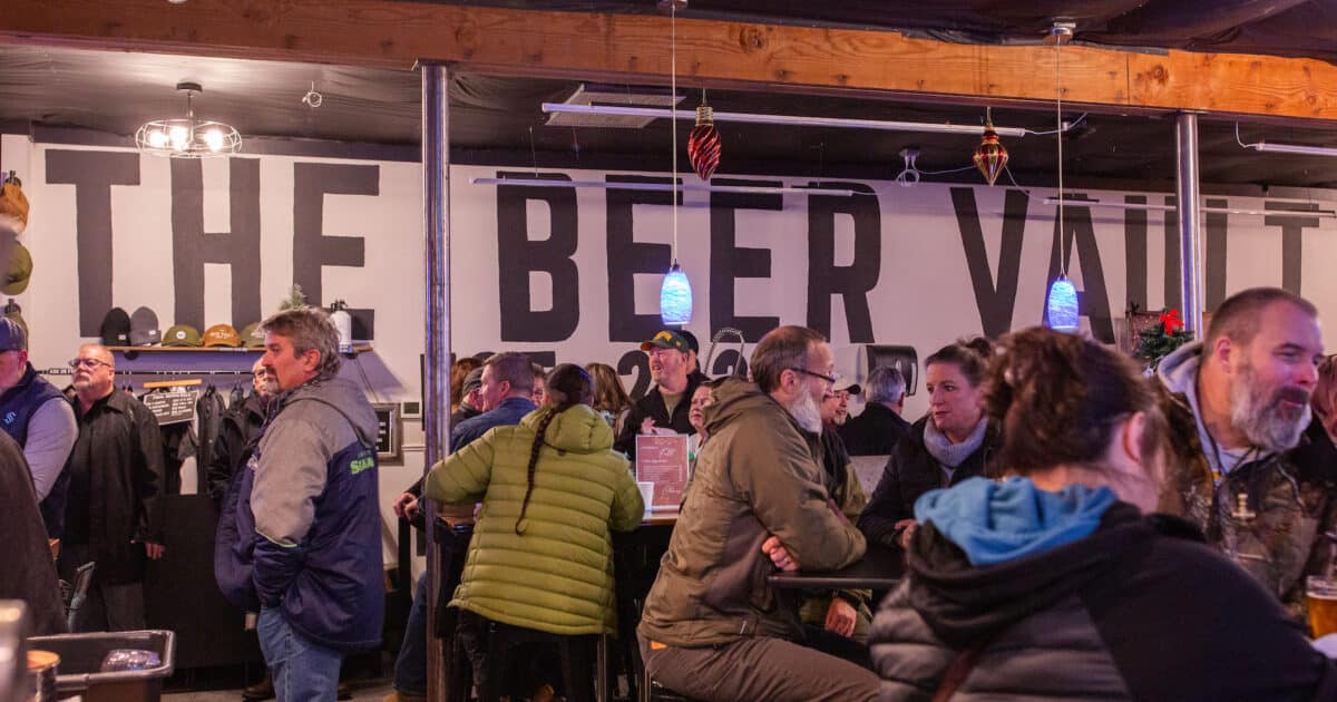 Banking on Beer The Beer Vault Gig Harbor Now A hyperlocal