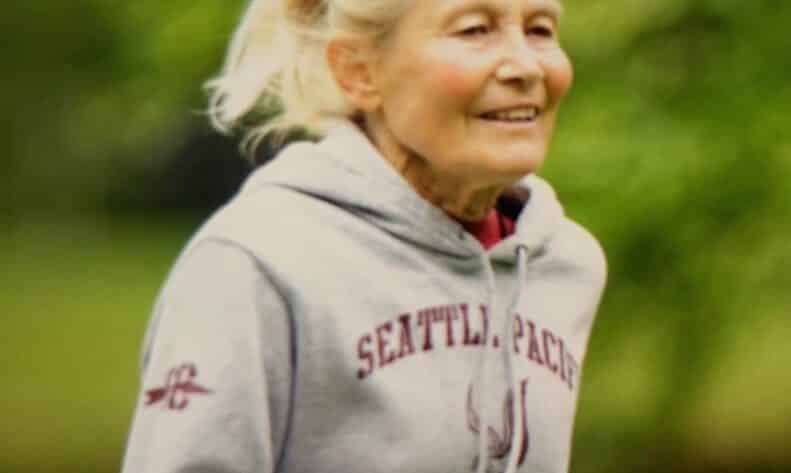 Doris Heritage coached 20 All-Americans in 39 years at Seattle Pacific University.