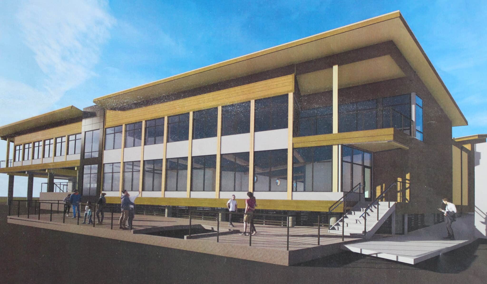 Minterbrook Oyster Company hopes Laguna's will be a slam dunk with