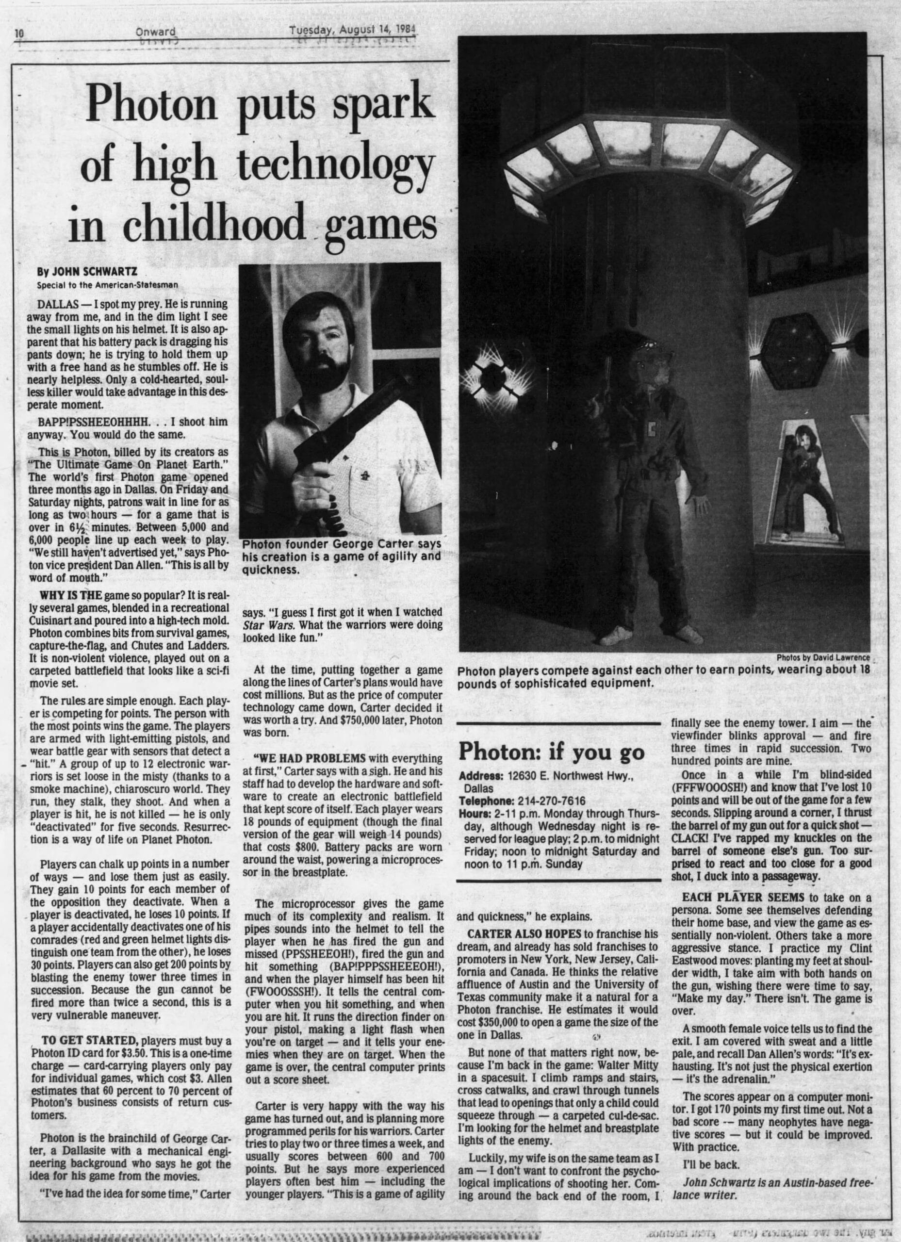 Two in Tow & On the Go Shoot your shot with laser tag at Ocean5 Gig