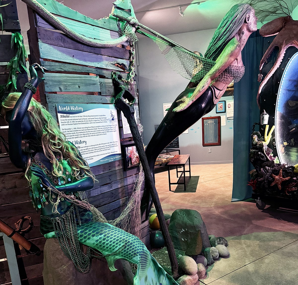 Merman Tree Display Day Tripper | Mermaids, the sea, and a tree - Gig Harbor Now | A ...