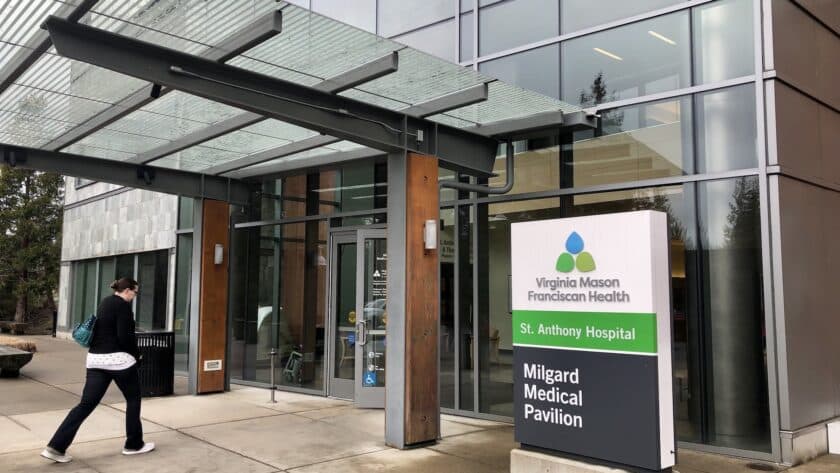 The Milgard Medical Pavilion at St. Anthony Hospital.