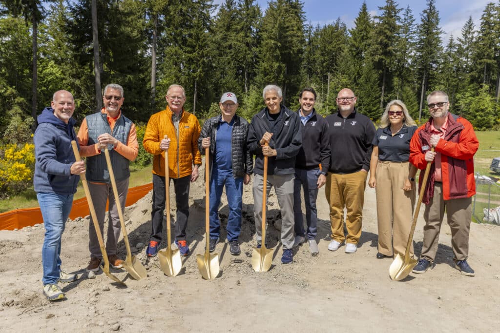 YMCA senior executives and board members.