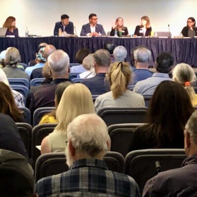 The Pierce County Council held its meeting at Heart Church on Fox Island Monday.