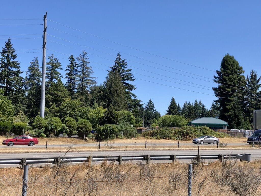 Hunt Street would reconnect with itself across Highway 16 from its stub on the west side to the area of Wilco and the Kimball Drive park-and-ride.