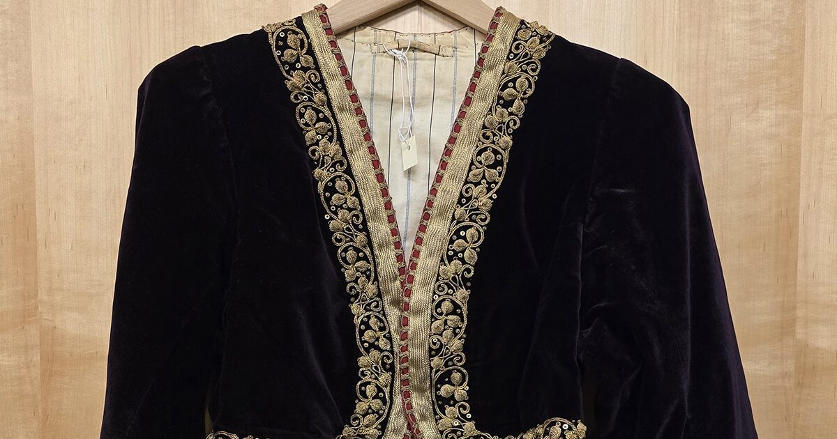 Out of the Archives | The mysterious case of the velvet jacket