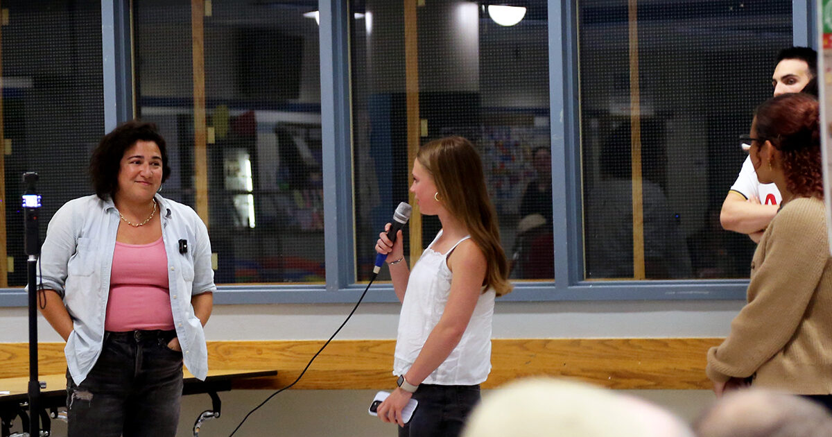 Randall fields questions from youth at Gig Harbor town hall - Gig Harbor Now