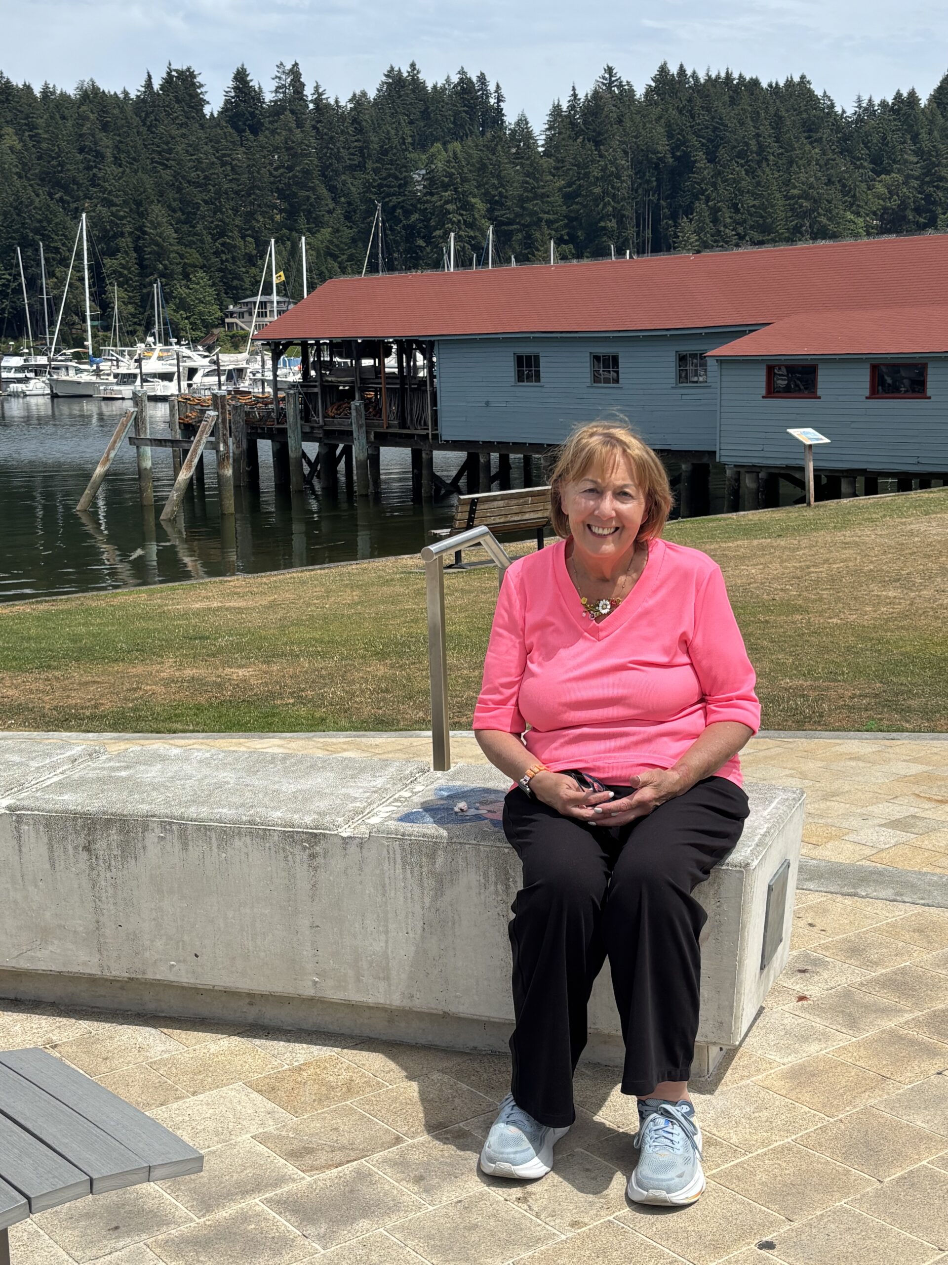 Gig Harbor resident Pat Schmidt will be recognized by PenMet Parks on July 7 when she is awarded the2026 Betty Lilienthal Advocacy Award. Photo by Suzanne Roig