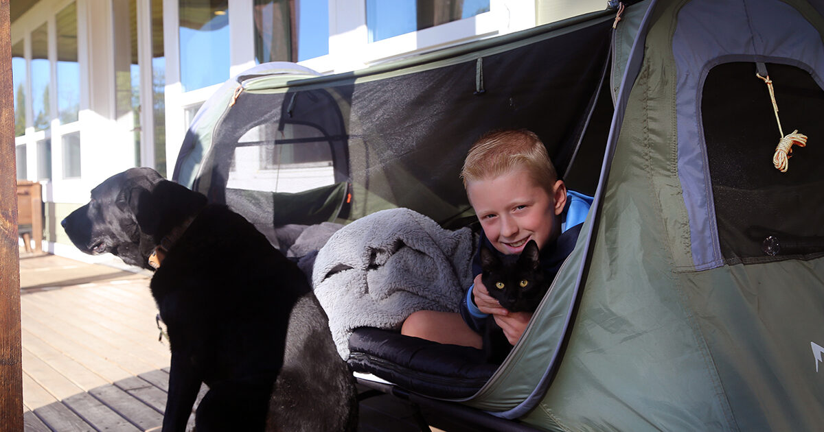 Sleeping under stars — even in winter! (Just like dad) - Gig Harbor Now