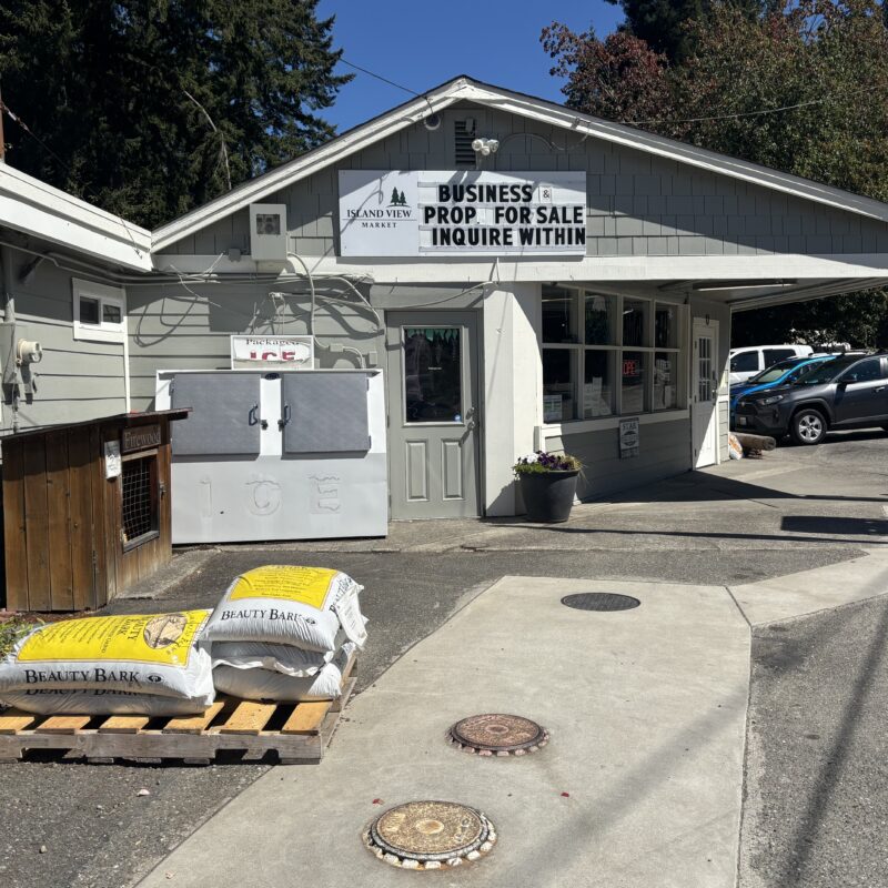 Island View Market on Ray Nash Drive is up for sale by owner.